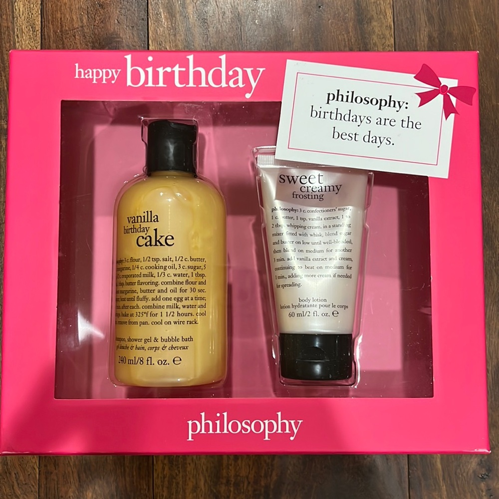 Philosophy, Happy Birthday Gift Set NWT
